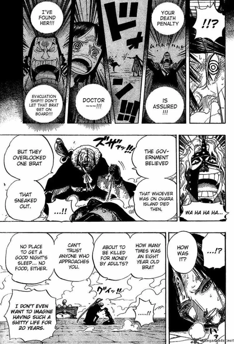 One Piece Chapter 419: Legend Of A Hero – Page 9