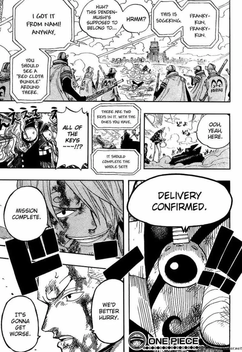 One Piece Chapter 419: Legend Of A Hero – Page 17