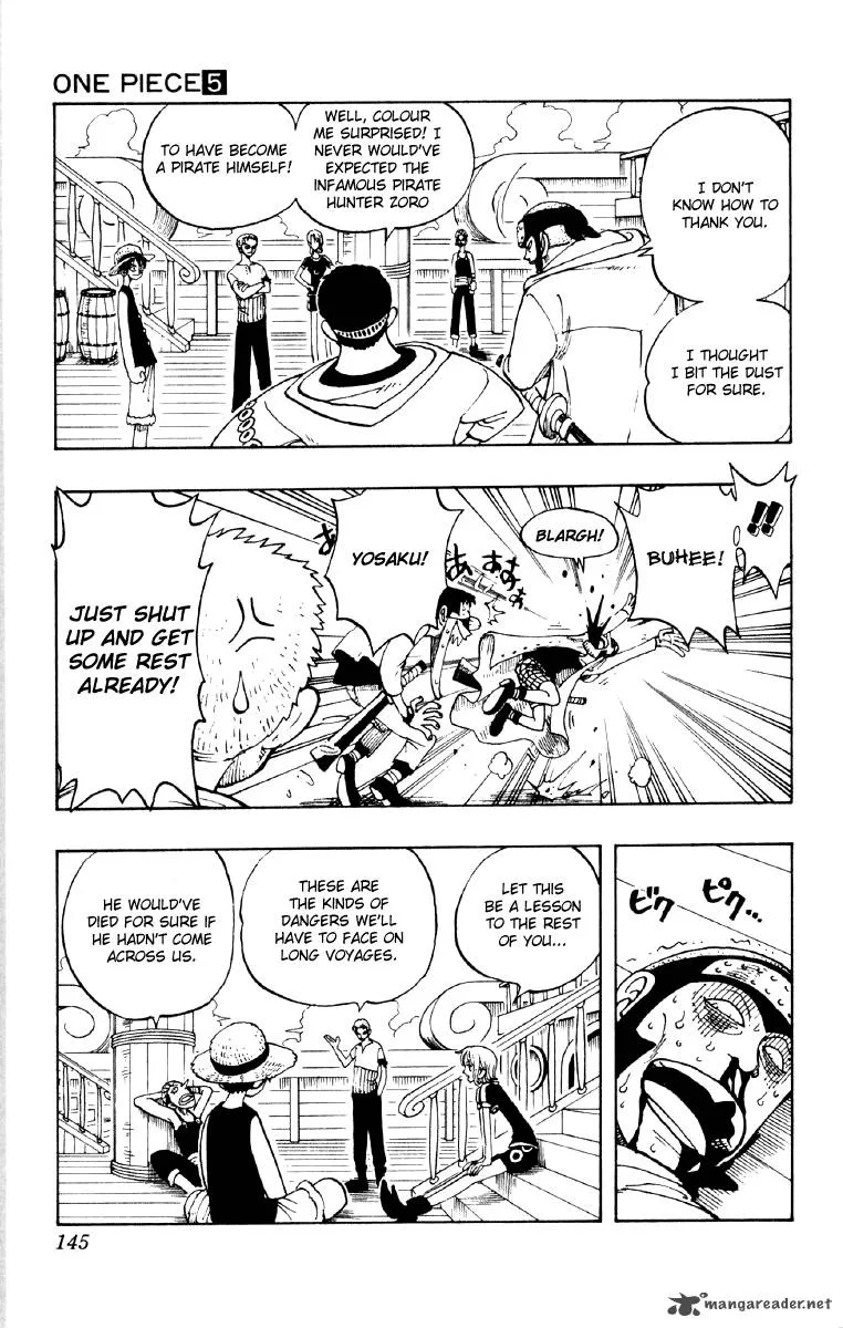 One Piece Chapter 42: Yosaku And Joni – Page 17