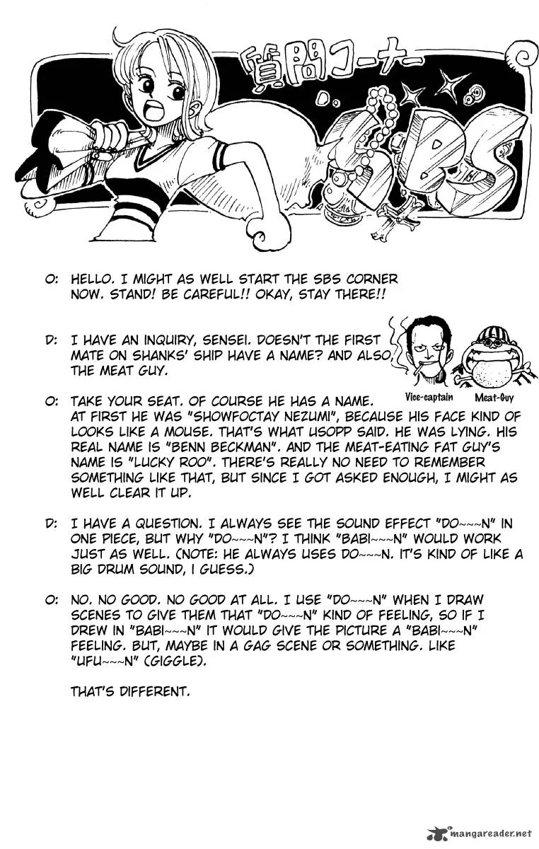 One Piece Chapter 42: Yosaku And Joni – Page 20