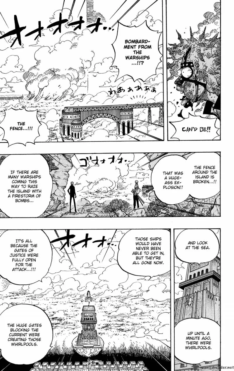 One Piece Chapter 420: Buster Call – Page 17