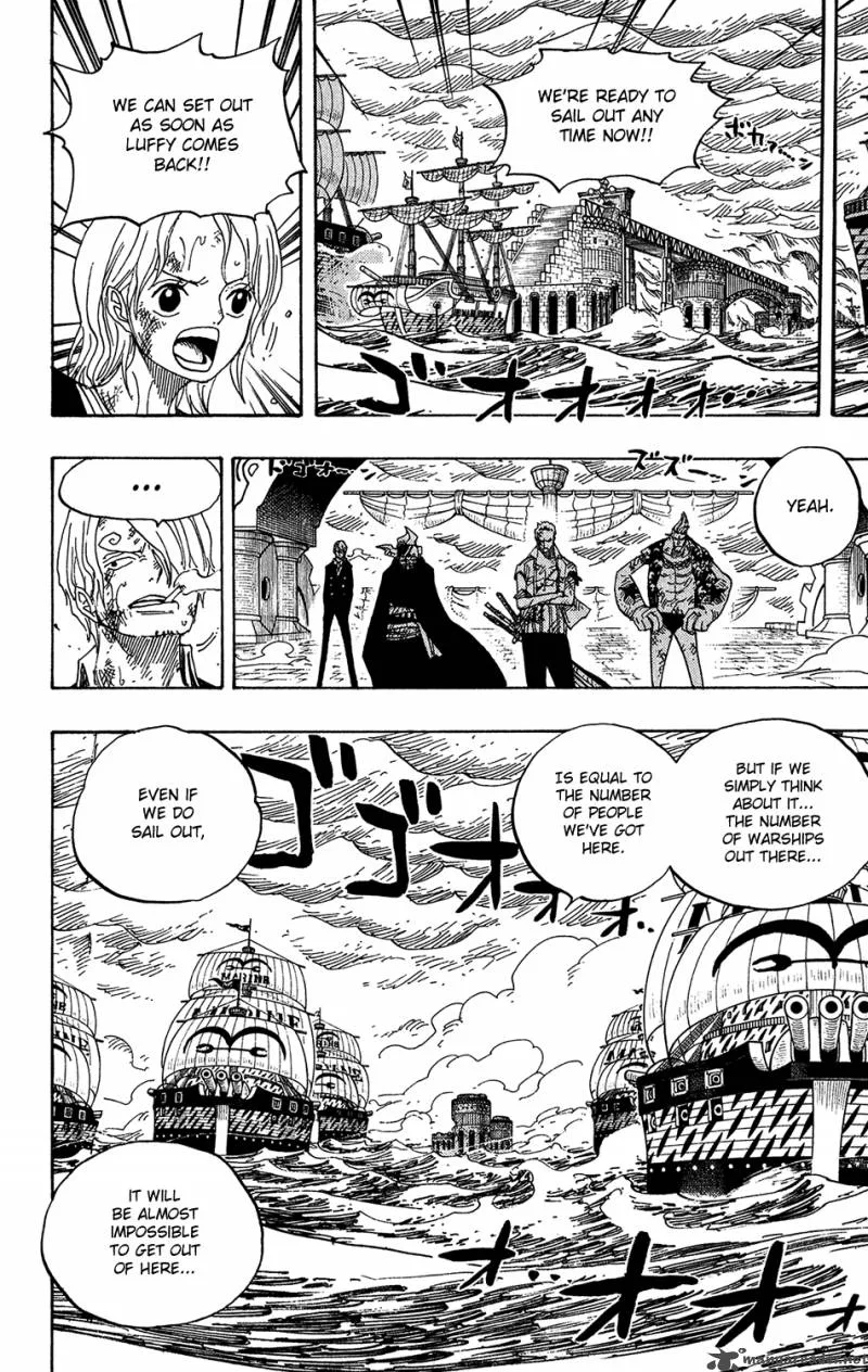 One Piece Chapter 425: The Bridge Of Struggle – Page 4