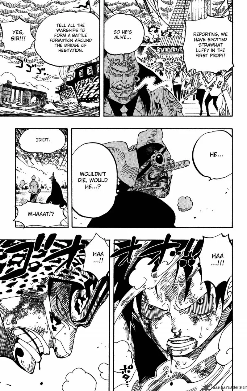 One Piece Chapter 425: The Bridge Of Struggle – Page 17