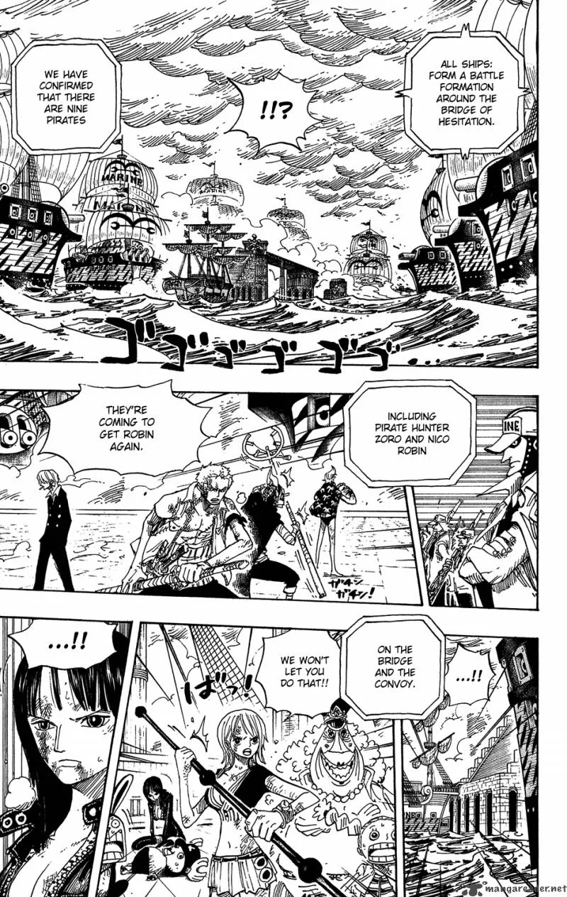 One Piece Chapter 426: A Ship Waiting For Wind – Page 5