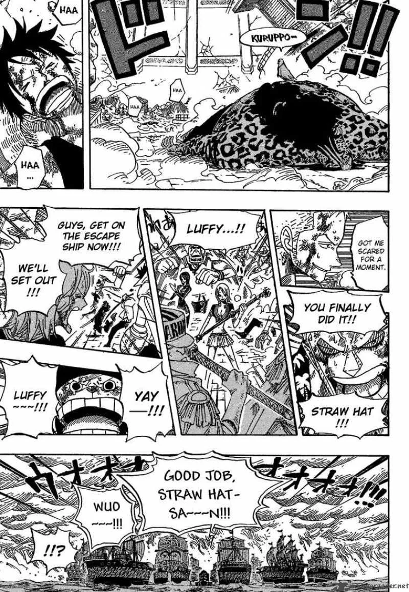 One Piece Chapter 428: Let's Go Back – Page 3