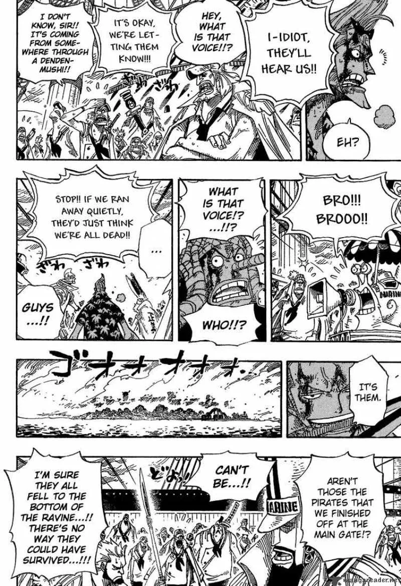 One Piece Chapter 428: Let's Go Back – Page 4