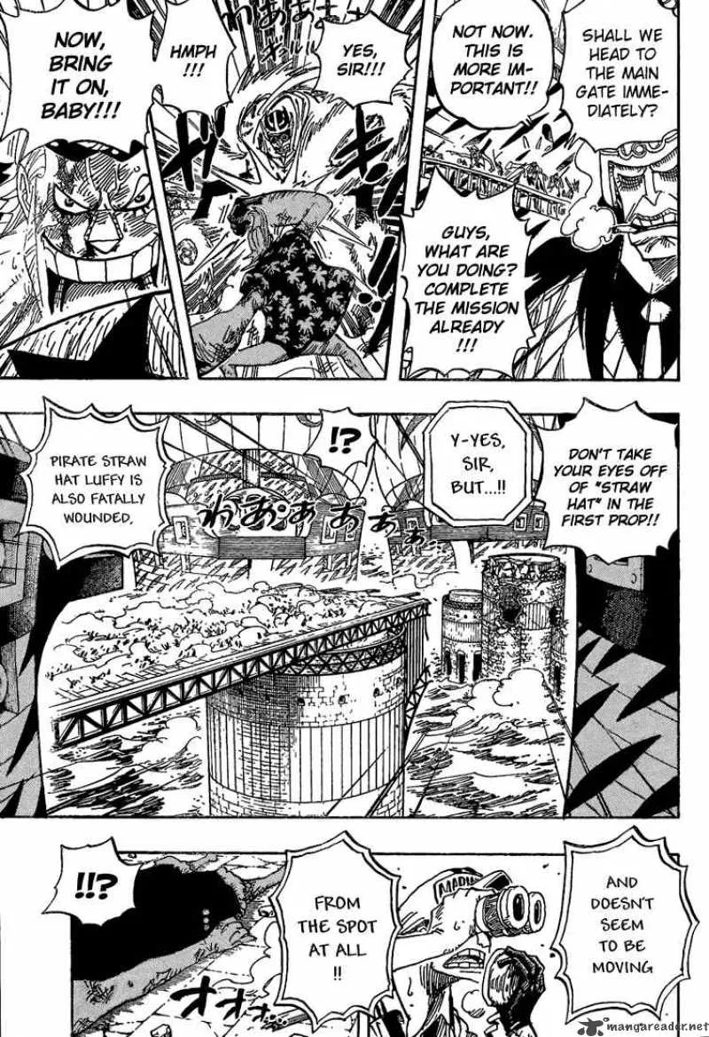 One Piece Chapter 428: Let's Go Back – Page 7