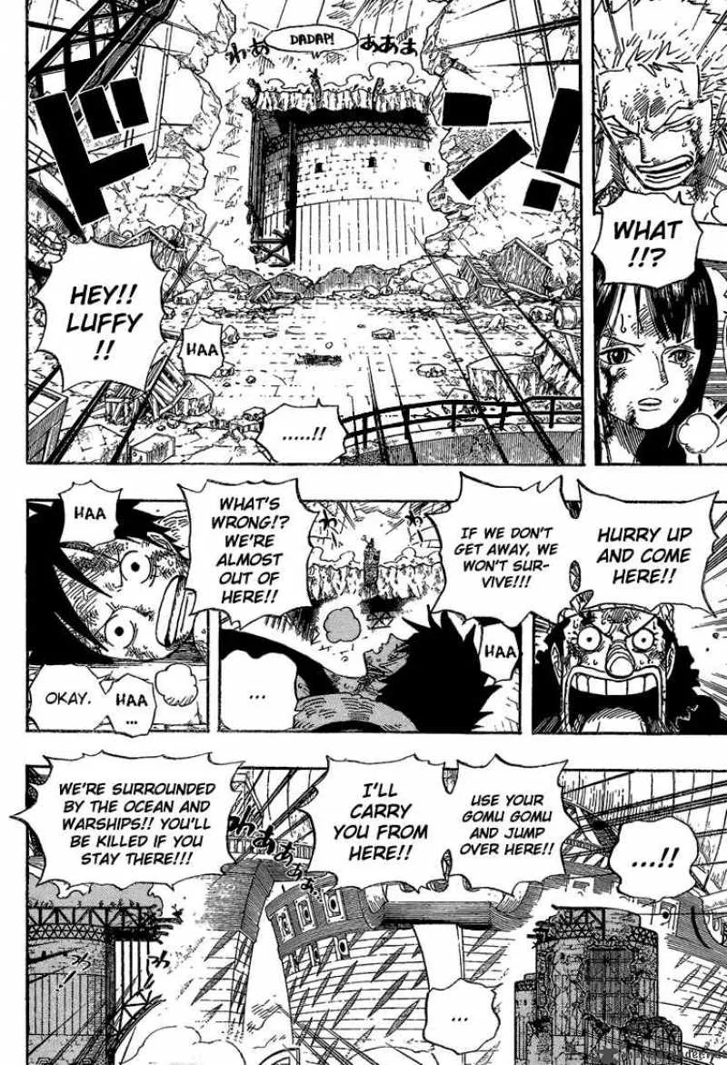 One Piece Chapter 428: Let's Go Back – Page 8
