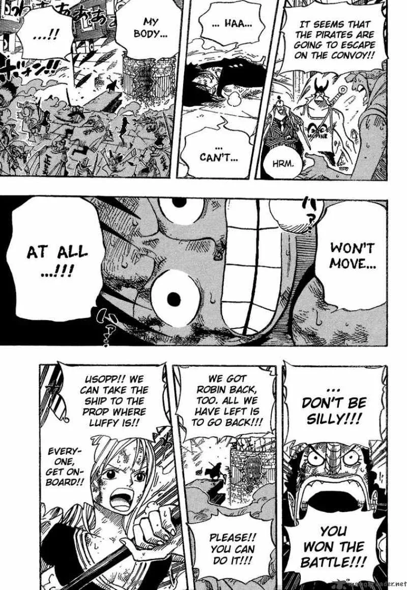 One Piece Chapter 428: Let's Go Back – Page 9