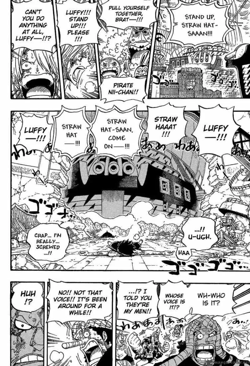 One Piece Chapter 428: Let's Go Back – Page 14