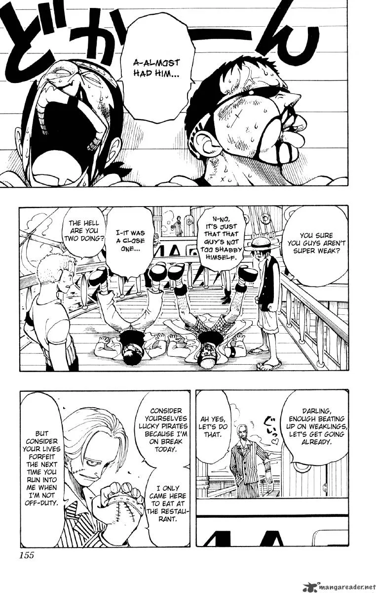 One Piece Chapter 43: Introduction Of Sanji – Page 7