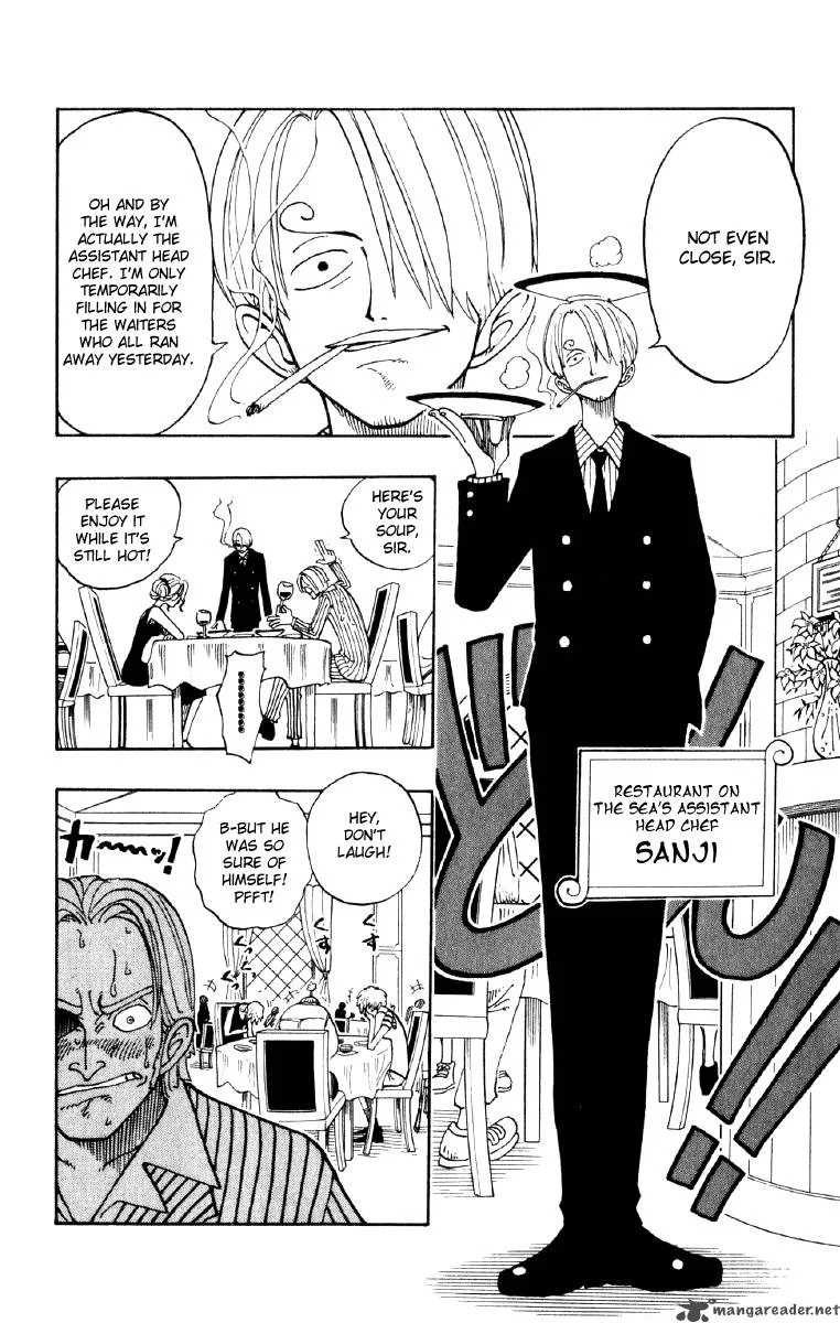 One Piece Chapter 43: Introduction Of Sanji – Page 12