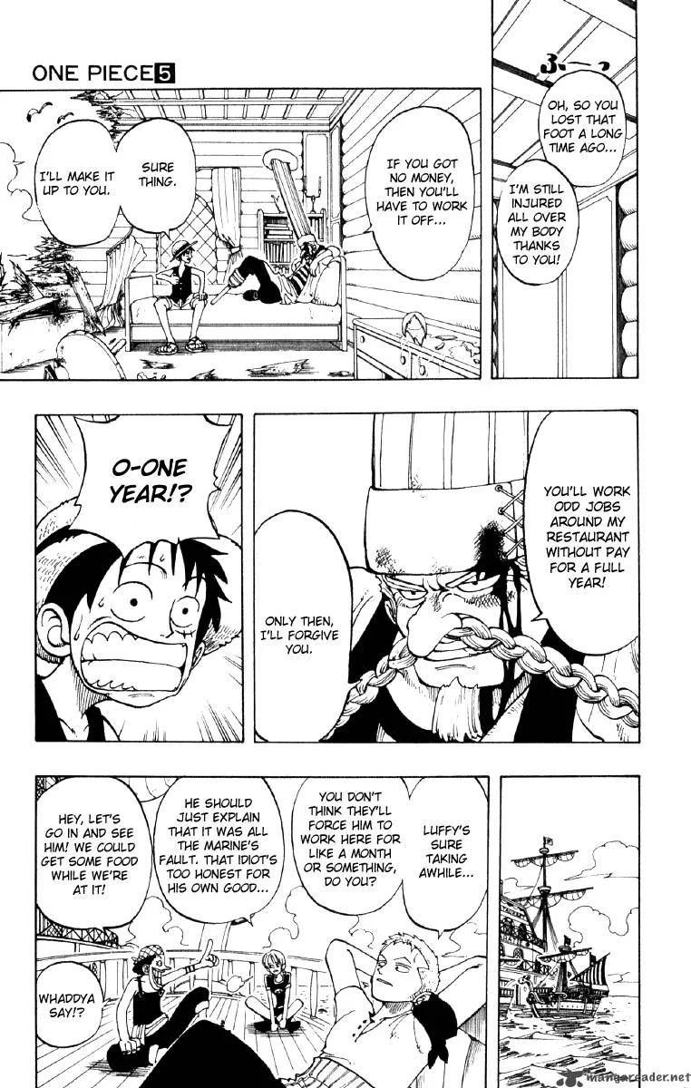One Piece Chapter 43: Introduction Of Sanji – Page 15