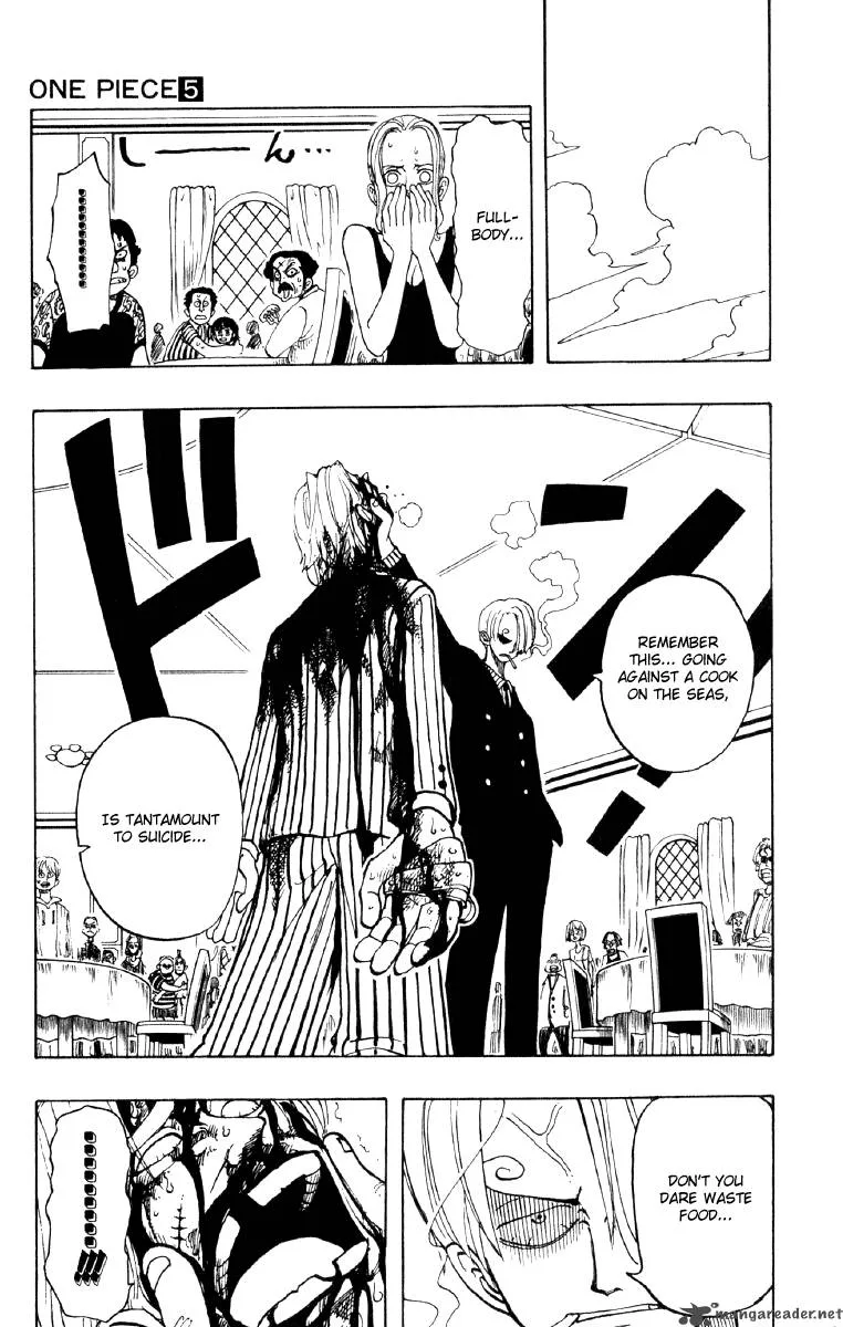 One Piece Chapter 43: Introduction Of Sanji – Page 19