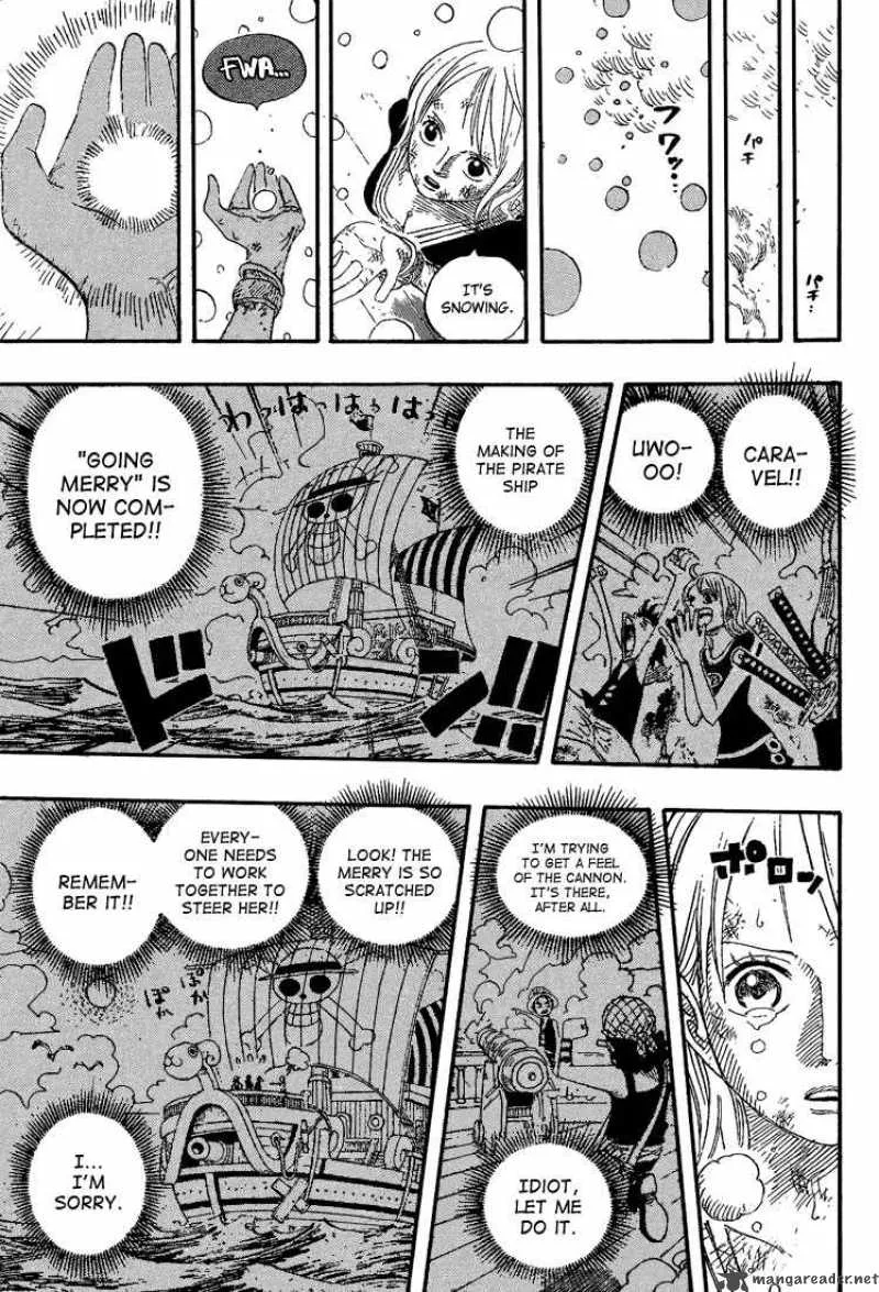One Piece Chapter 430: The Light Falling Snow Of Reminiscence – Page 13