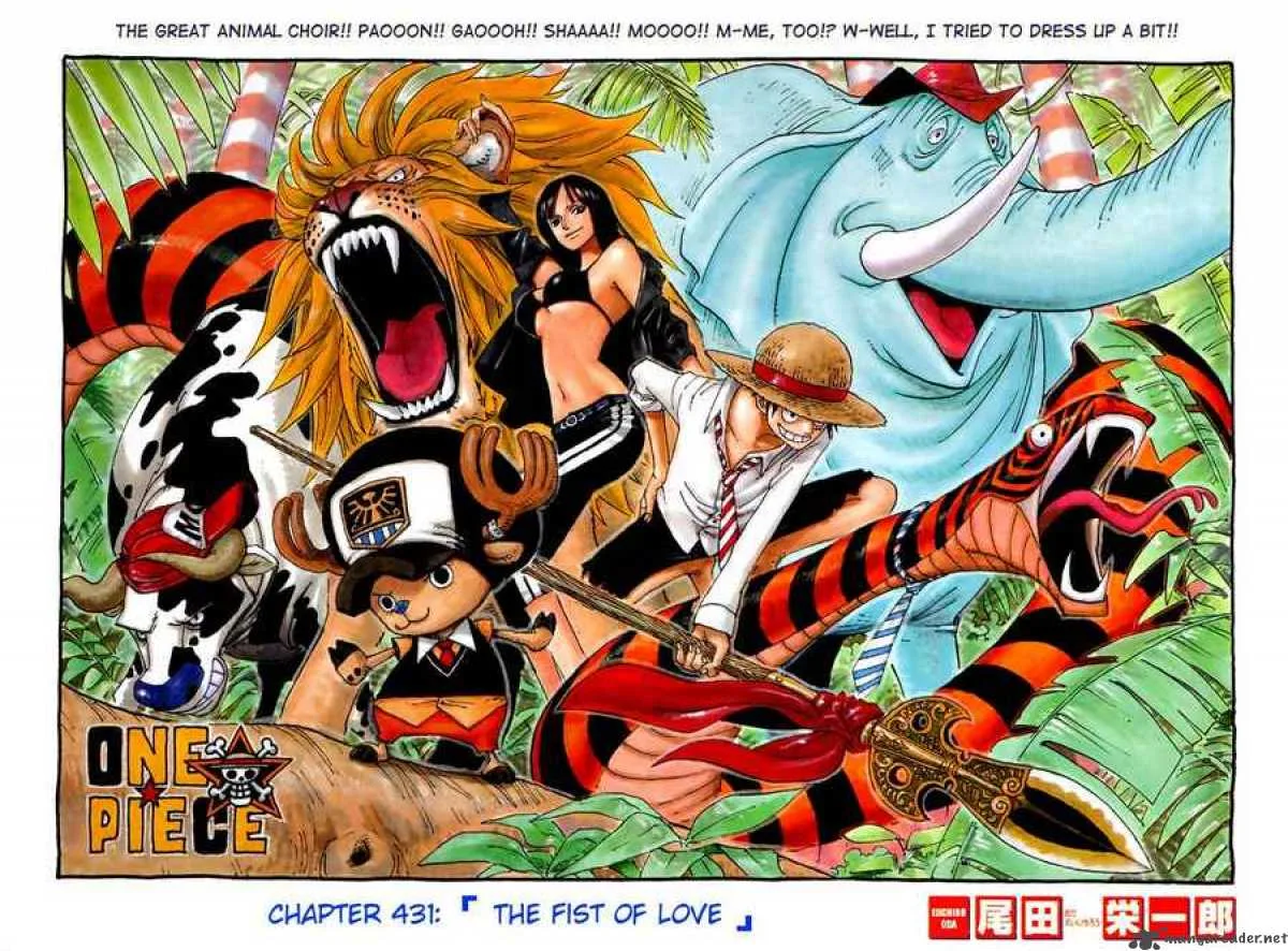 One Piece Chapter 431: Fist Of Love – Page 2