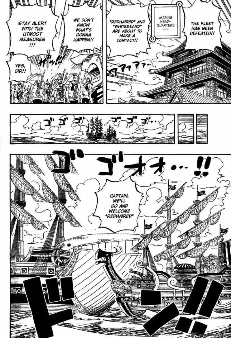 One Piece Chapter 434: Whitebeard And Redhaired – Page 2