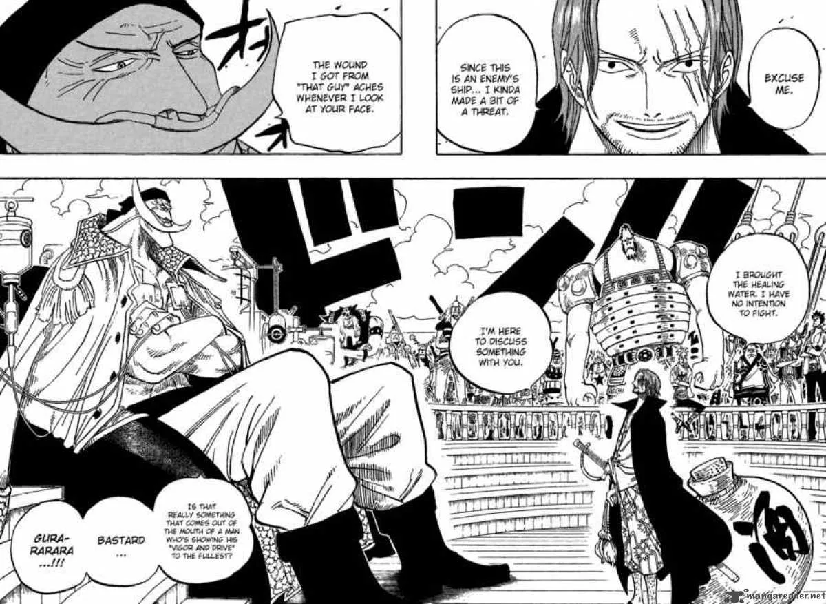 One Piece Chapter 434: Whitebeard And Redhaired – Page 6