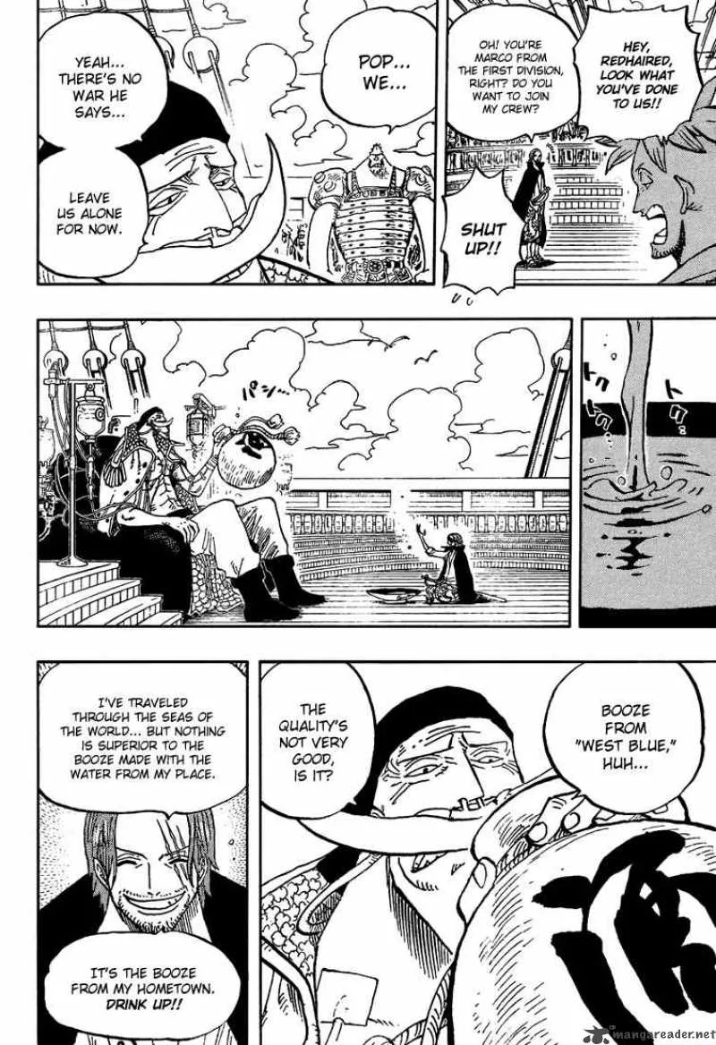 One Piece Chapter 434: Whitebeard And Redhaired – Page 7
