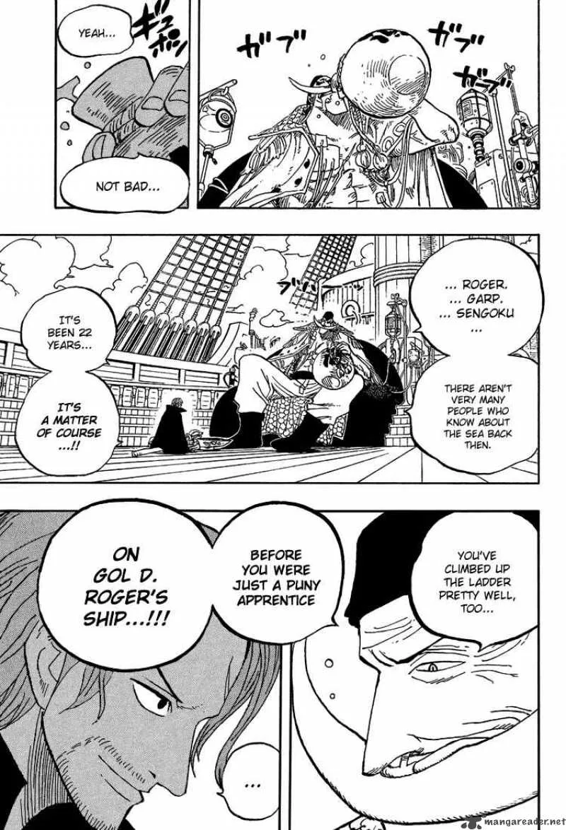 One Piece Chapter 434: Whitebeard And Redhaired – Page 8