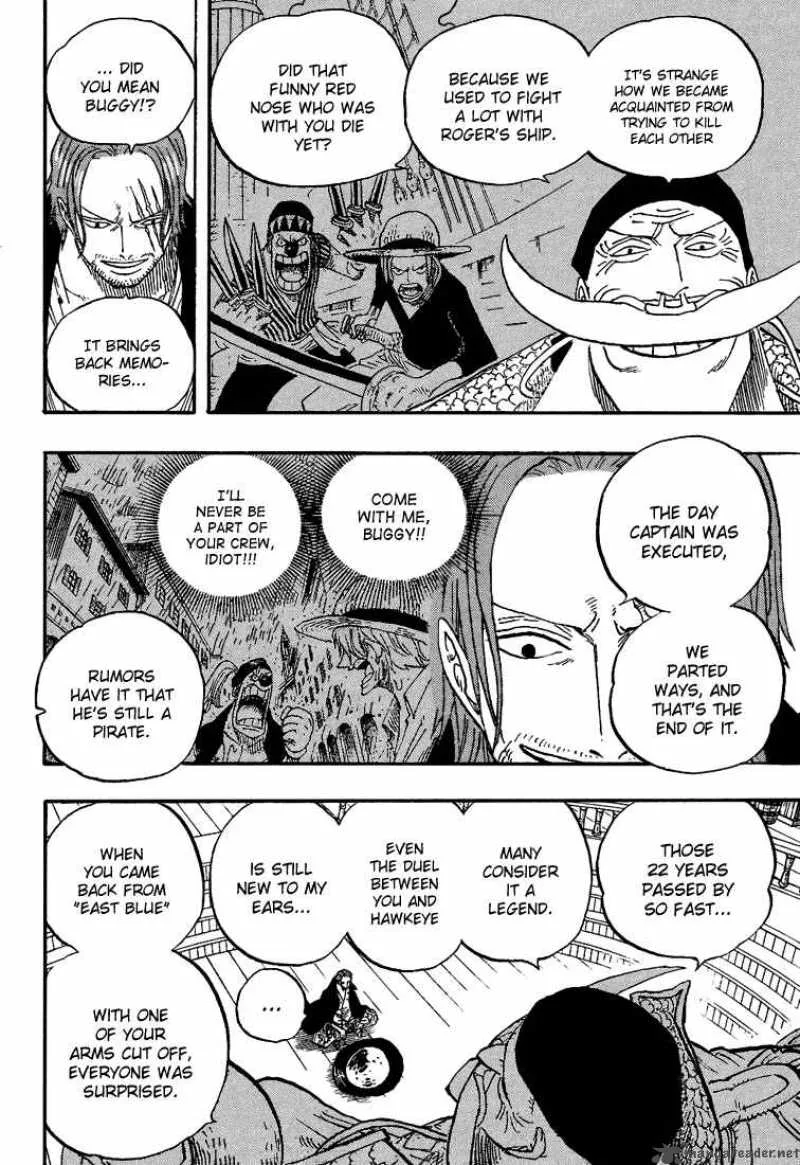 One Piece Chapter 434: Whitebeard And Redhaired – Page 9
