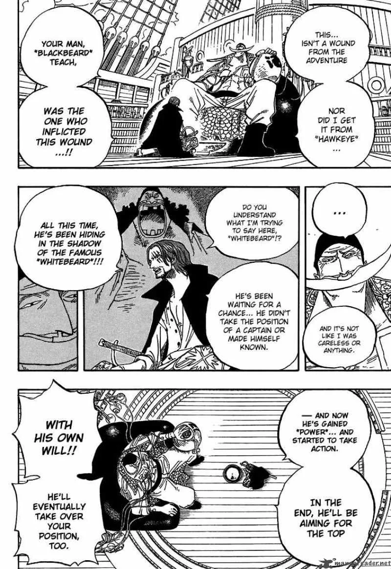 One Piece Chapter 434: Whitebeard And Redhaired – Page 11
