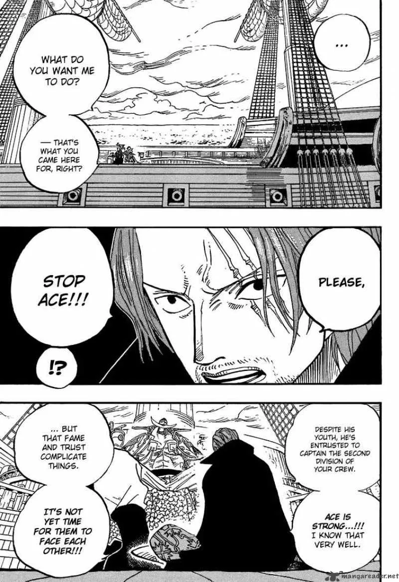 One Piece Chapter 434: Whitebeard And Redhaired – Page 12