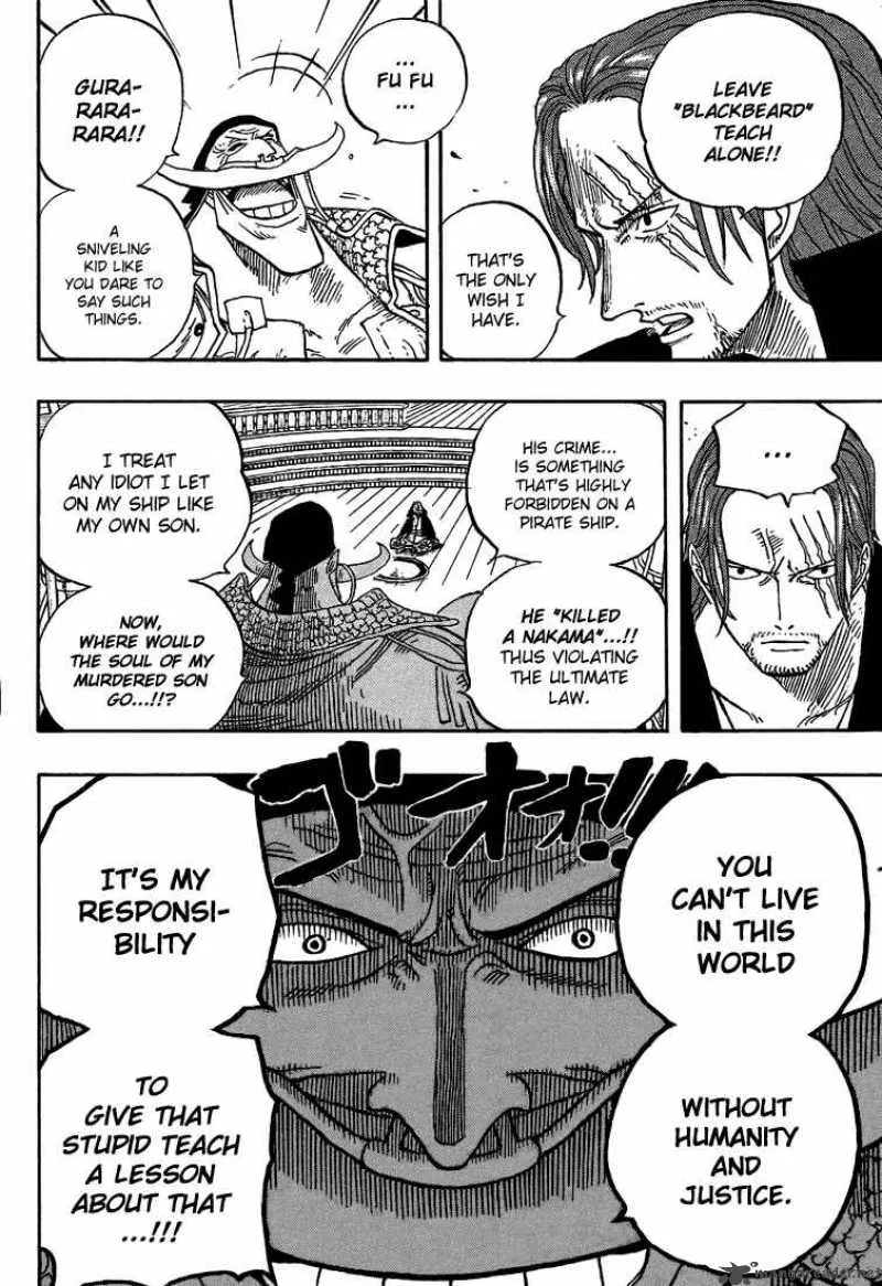 One Piece Chapter 434: Whitebeard And Redhaired – Page 13