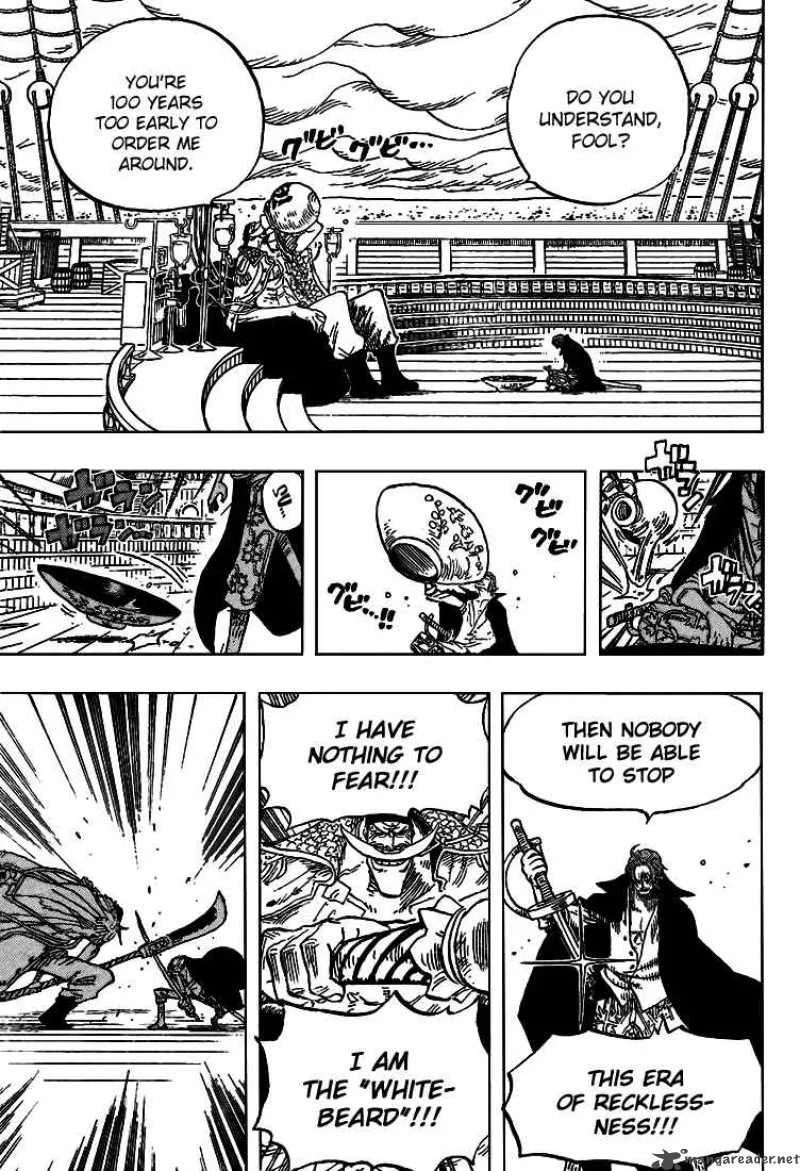 One Piece Chapter 434: Whitebeard And Redhaired – Page 14