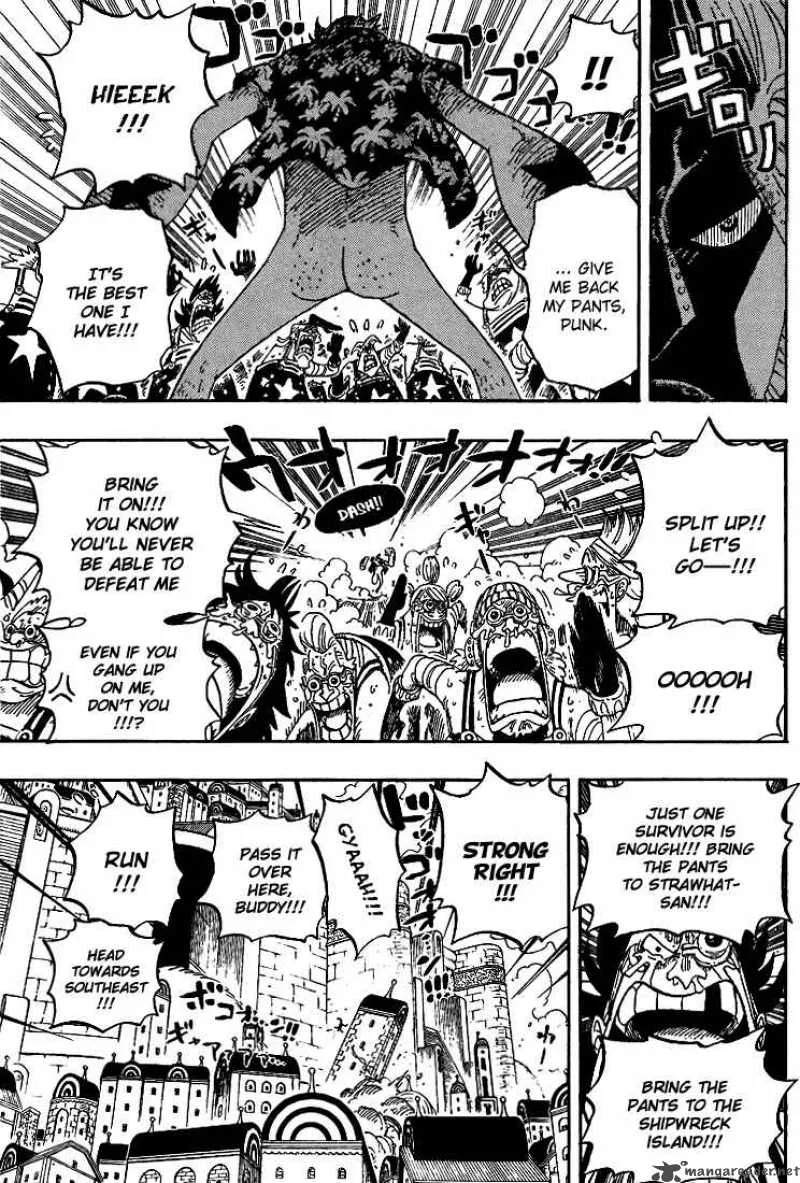 One Piece Chapter 436: Pants From Fankyhouse – Page 12