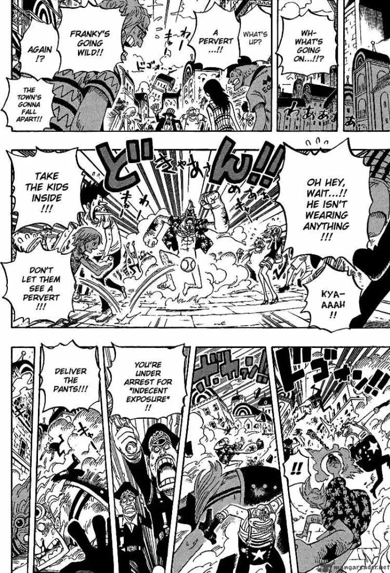One Piece Chapter 436: Pants From Fankyhouse – Page 13