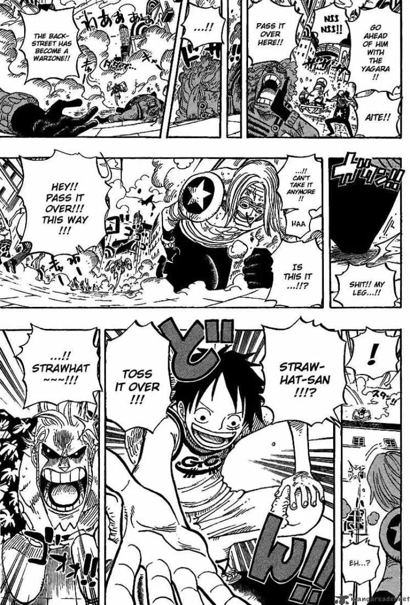 One Piece Chapter 436: Pants From Fankyhouse – Page 14