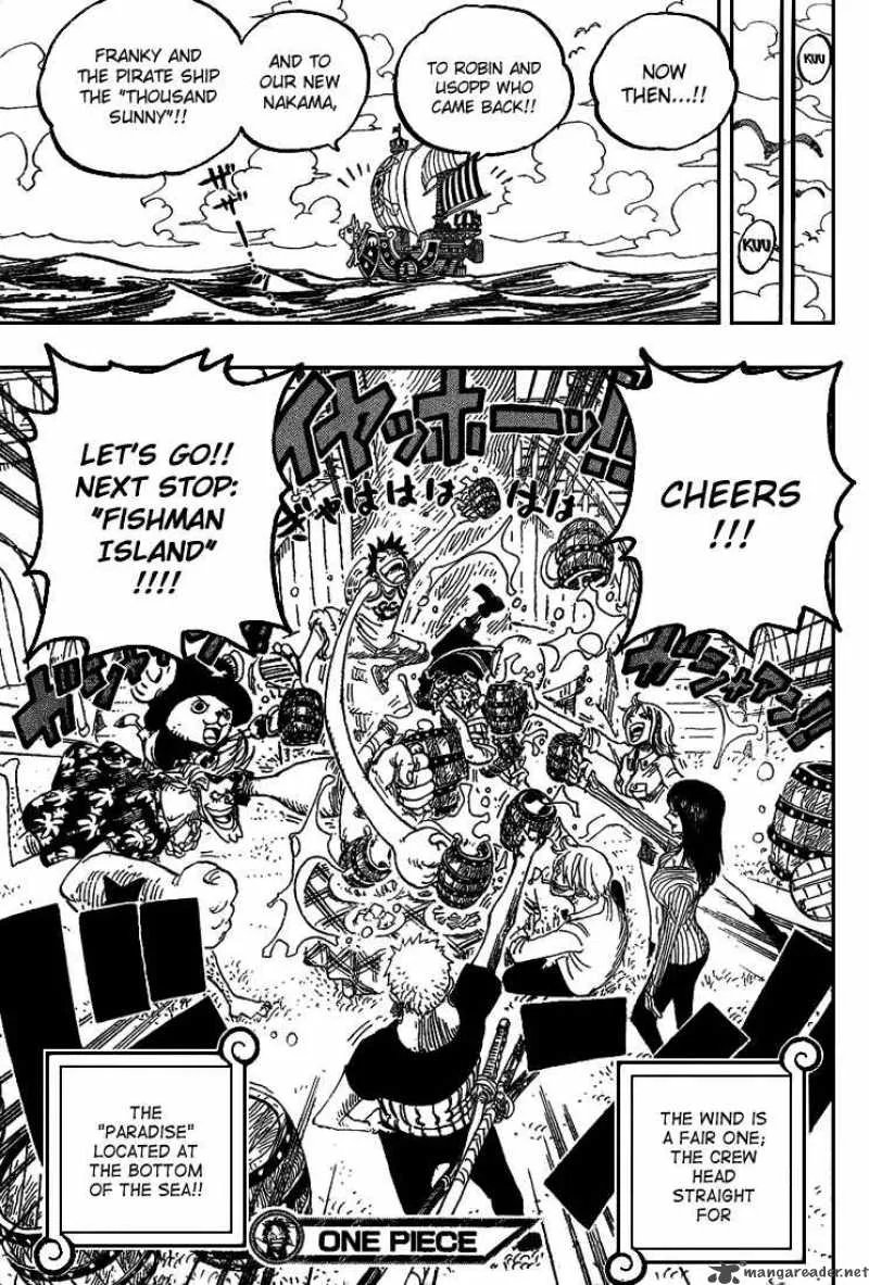 One Piece Chapter 439: The 3rd And 7th Person – Page 17