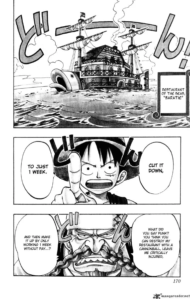 One Piece Chapter 44: The Three Chefs – Page 2
