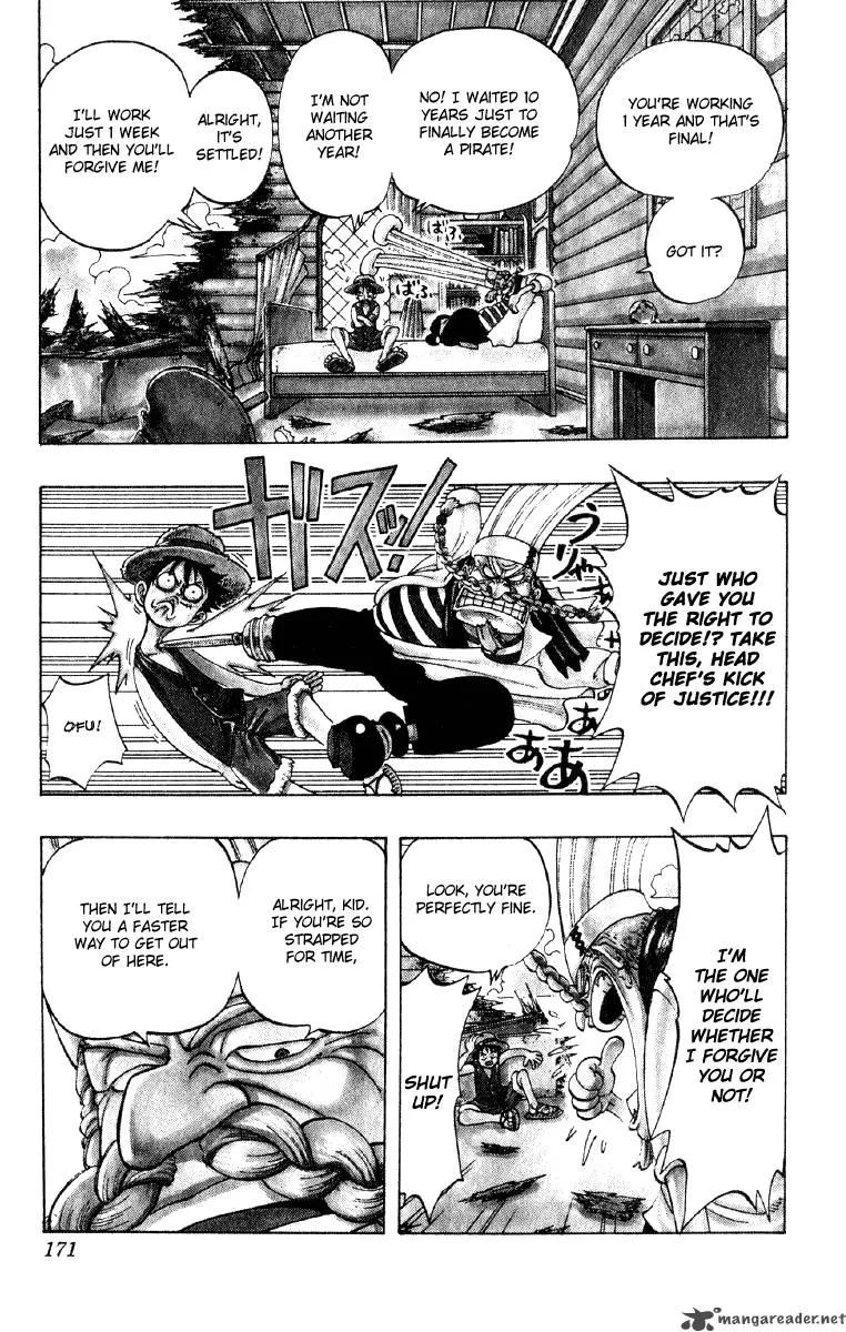 One Piece Chapter 44: The Three Chefs – Page 3