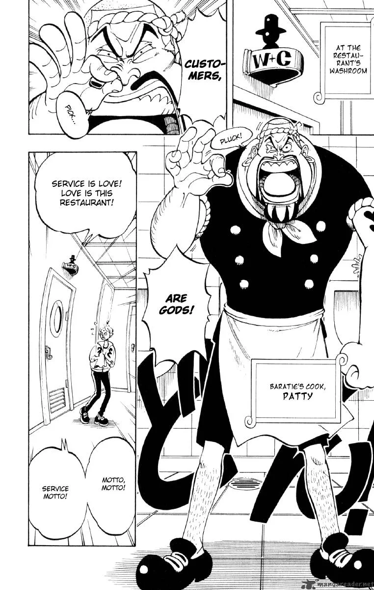 One Piece Chapter 44: The Three Chefs – Page 6