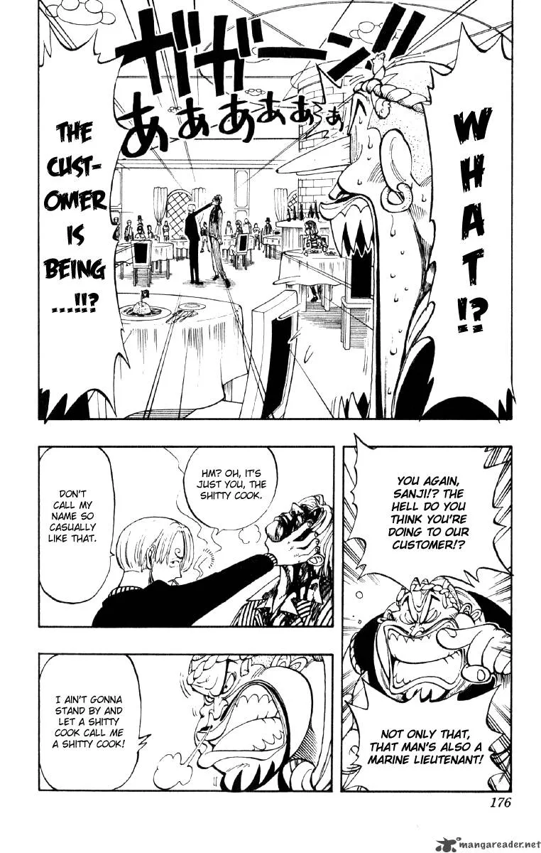 One Piece Chapter 44: The Three Chefs – Page 8