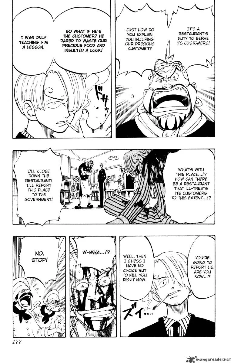 One Piece Chapter 44: The Three Chefs – Page 9