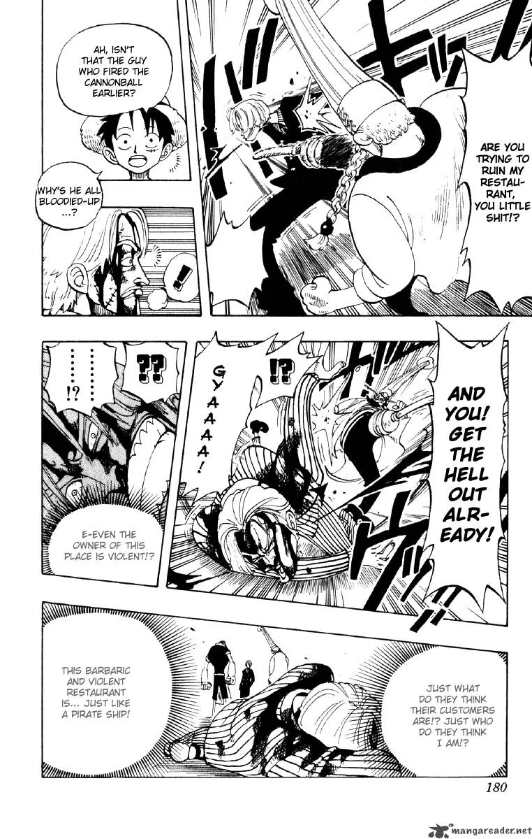 One Piece Chapter 44: The Three Chefs – Page 12