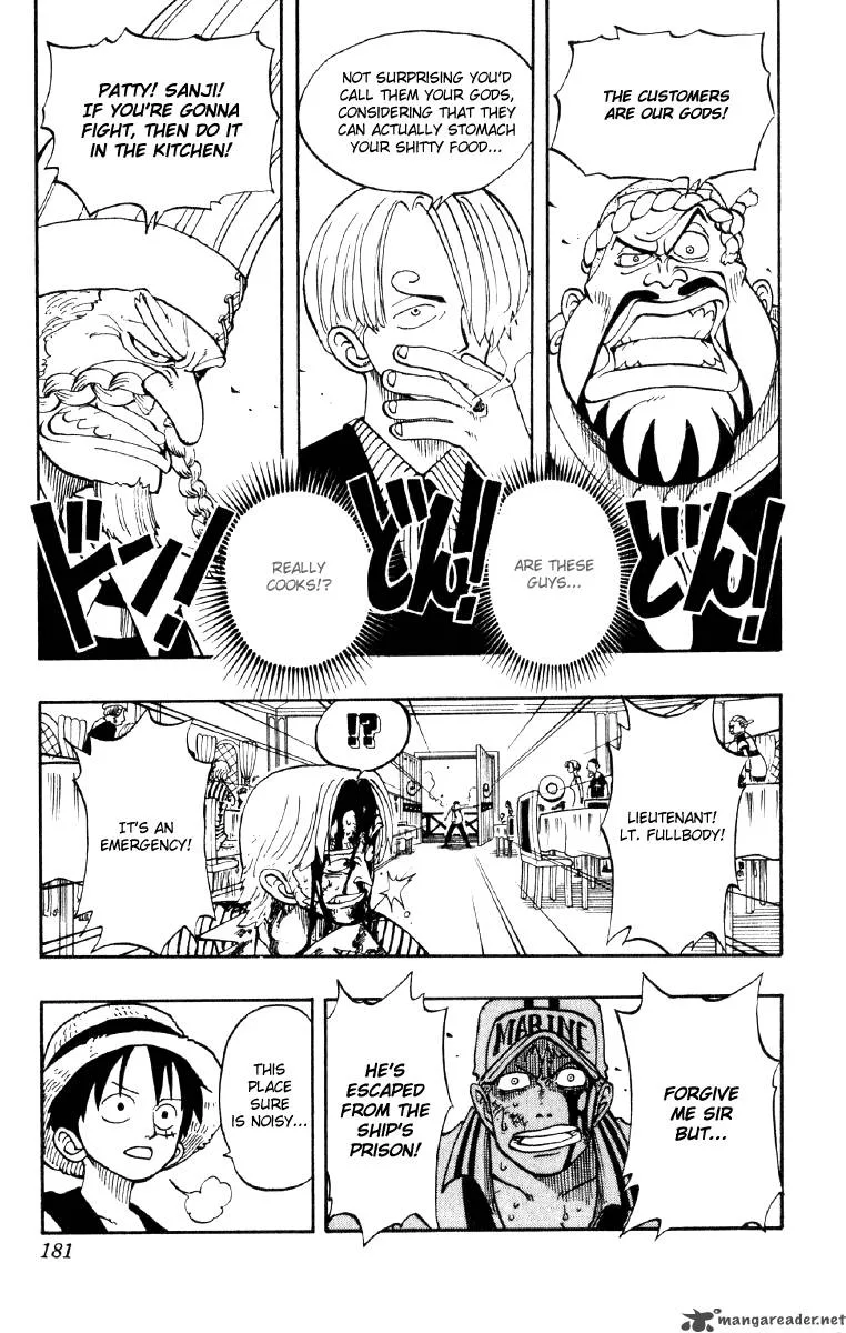 One Piece Chapter 44: The Three Chefs – Page 13
