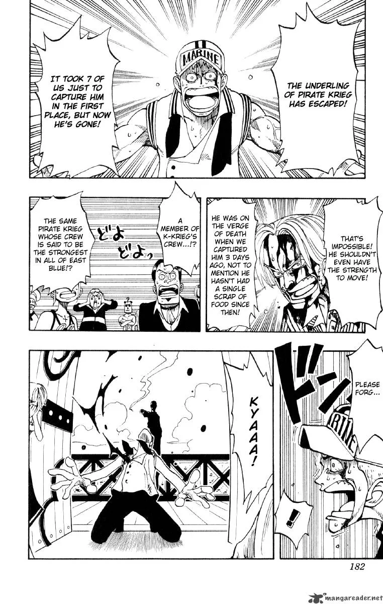 One Piece Chapter 44: The Three Chefs – Page 14