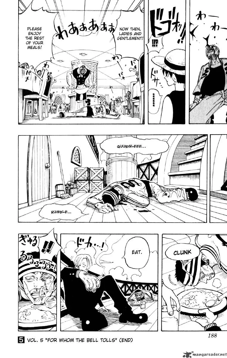 One Piece Chapter 44: The Three Chefs – Page 20