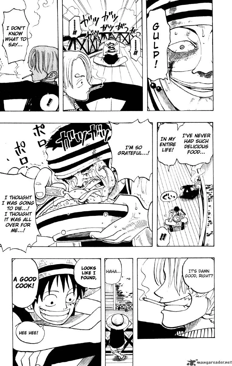 One Piece Chapter 44: The Three Chefs – Page 21
