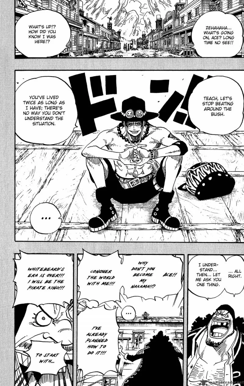 One Piece Chapter 440: Firefist Vs Blackbeard – Page 12