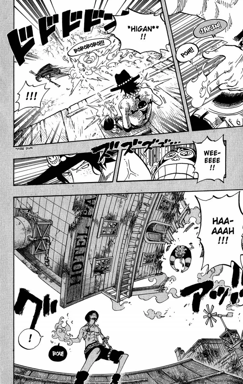 One Piece Chapter 440: Firefist Vs Blackbeard – Page 14