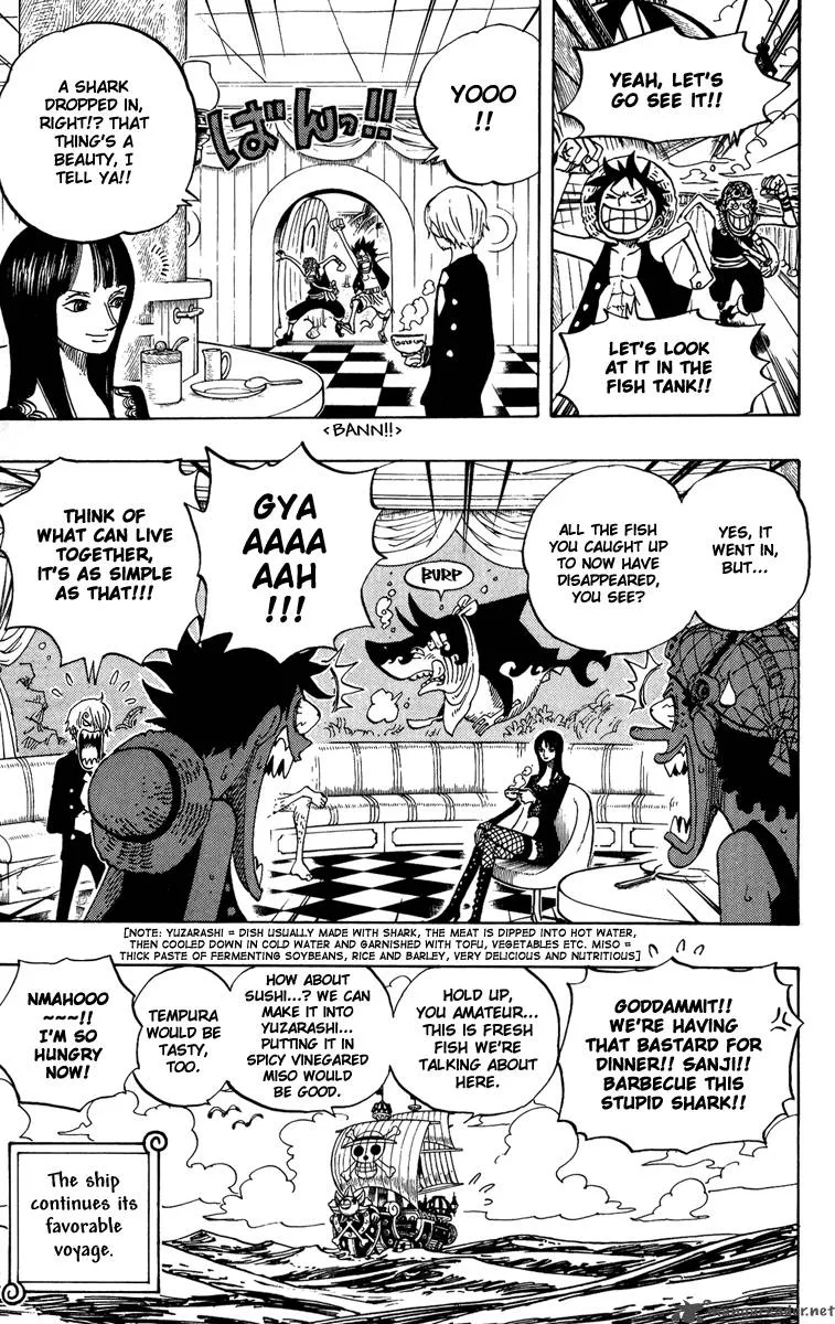 One Piece Chapter 442: Adventure In The Demon Sea – Page 3