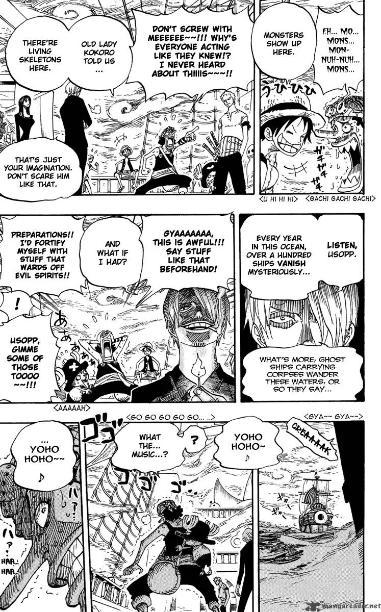 One Piece Chapter 442: Adventure In The Demon Sea – Page 11