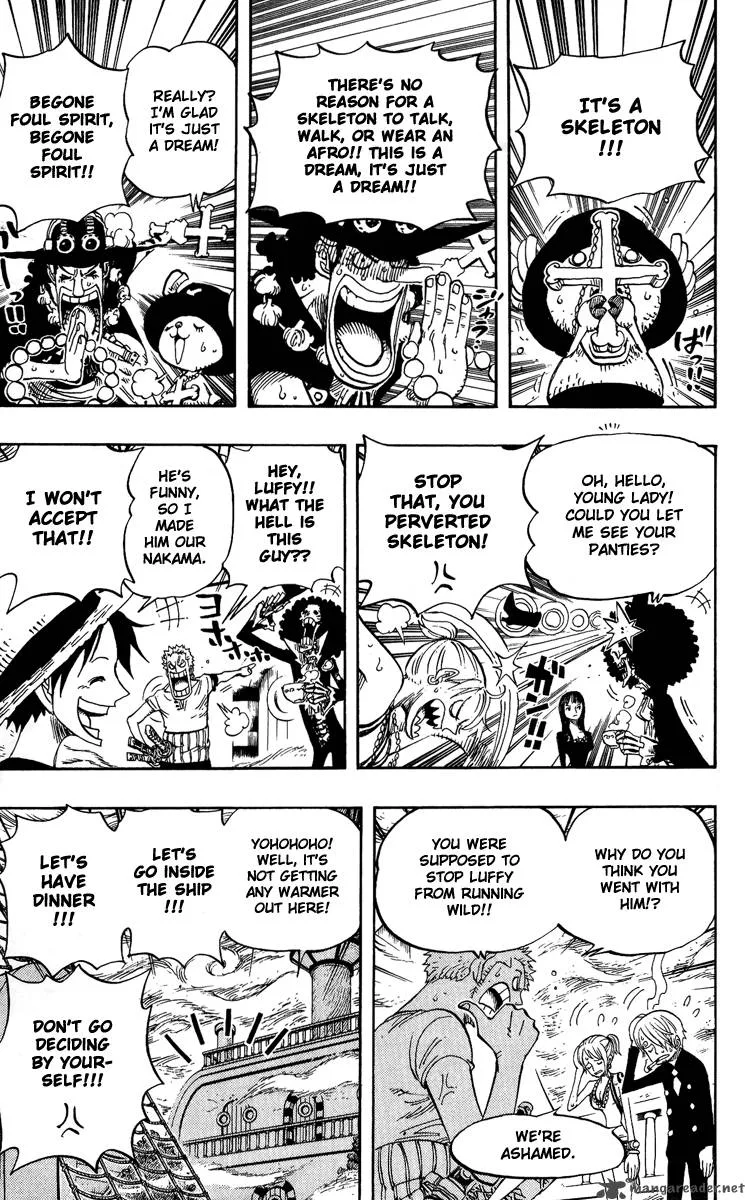 One Piece Chapter 443: Thriller Bark – Page 3