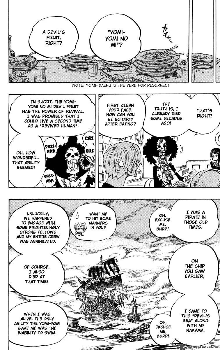 One Piece Chapter 443: Thriller Bark – Page 6