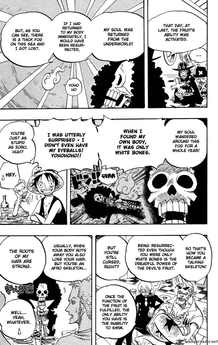 One Piece Chapter 443: Thriller Bark – Page 7